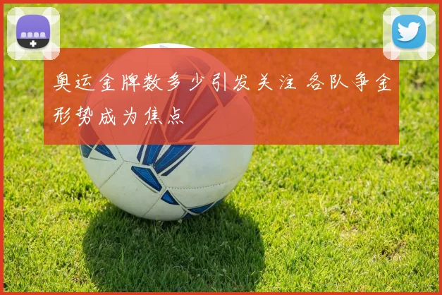 奥运金牌数多少引发关注 各队争金形势成为焦点