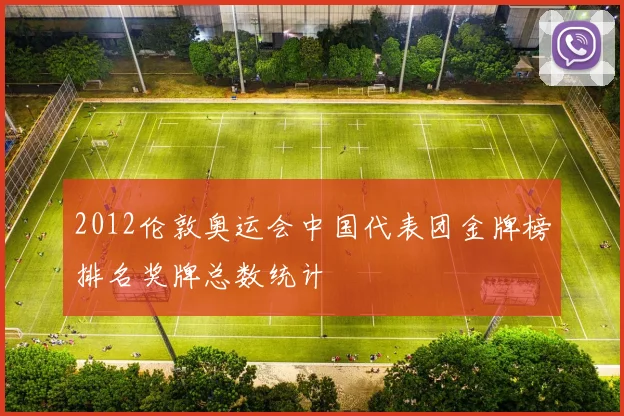 2012伦敦奥运会中国代表团金牌榜排名奖牌总数统计